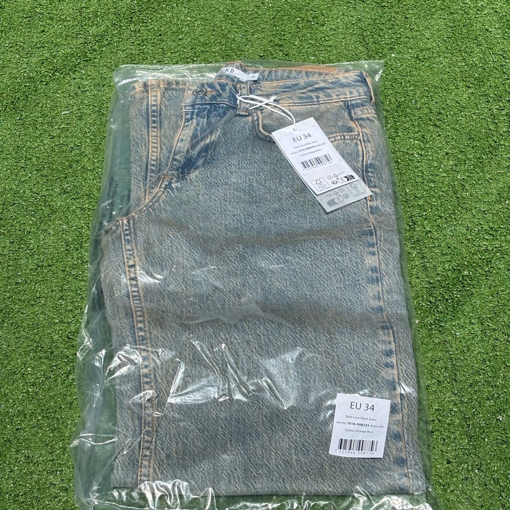 NA-KD low waist Jeans vintage wash